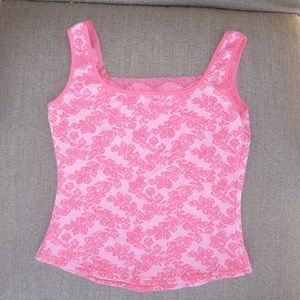 Coral camisole top